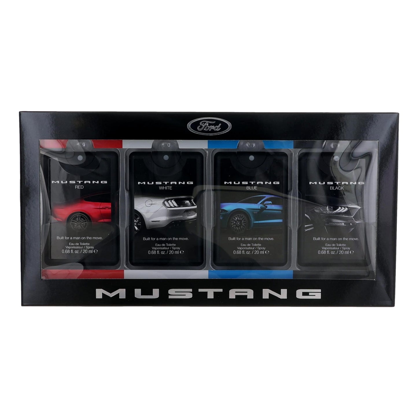 Mustang by Mustang, 4 Variety Piece Set for Men