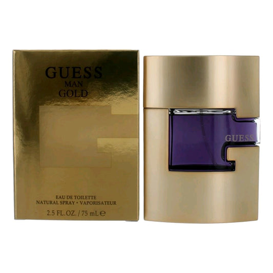 Guess Gold by Guess, 2.5 oz EDT Spray for Men