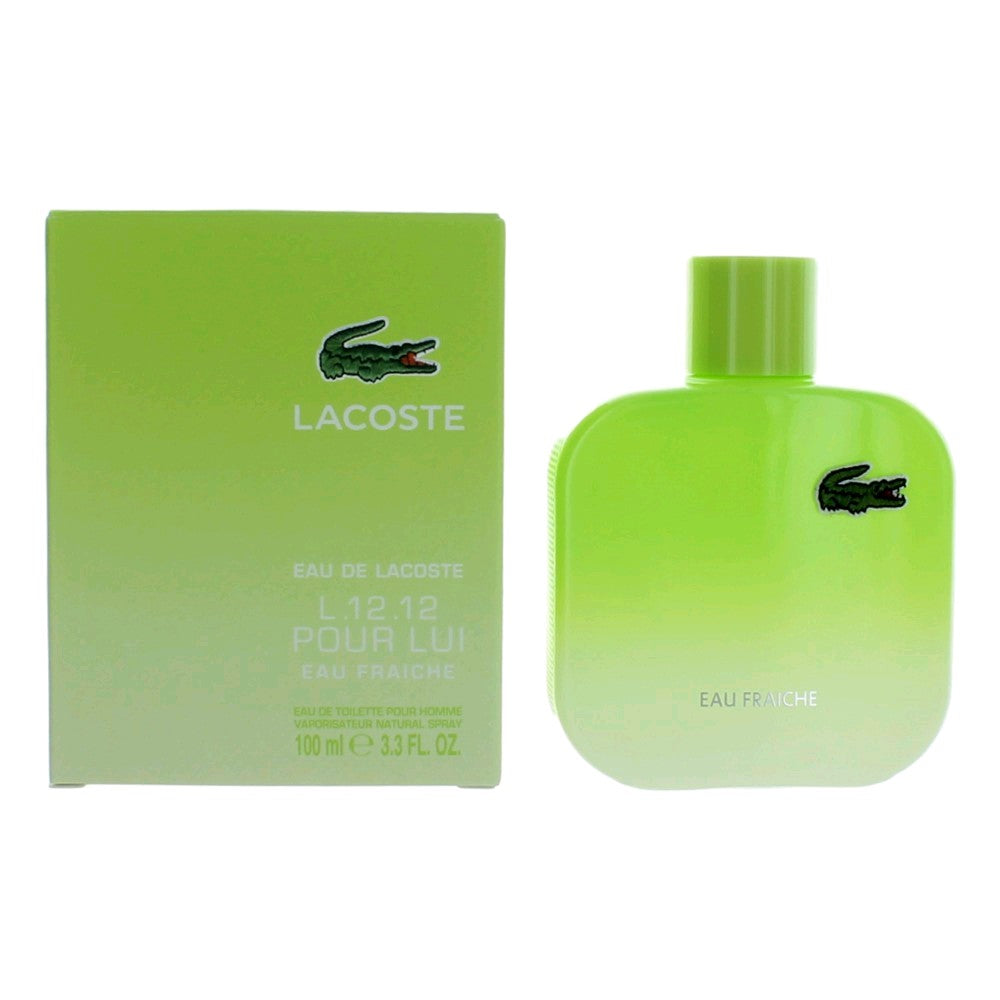 Lacoste Eau De Lacoste L.12.12 Eau Fraiche by Lacoste, 3.3oz EDT Spray men