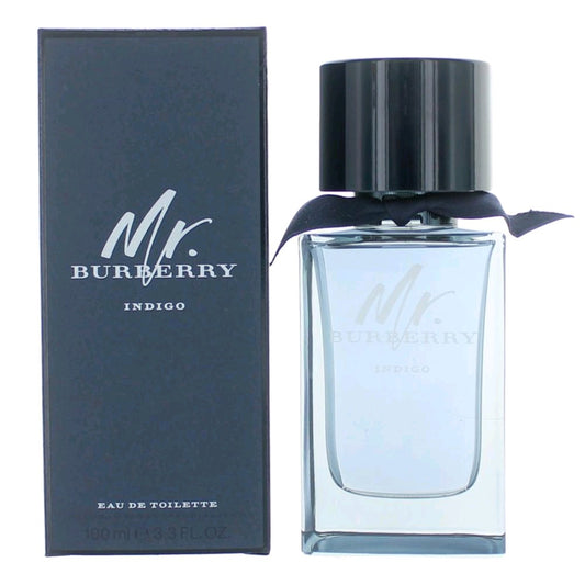 Mr. Burberry Indigo by Burberry, 3.3 oz EDT Spray for Men