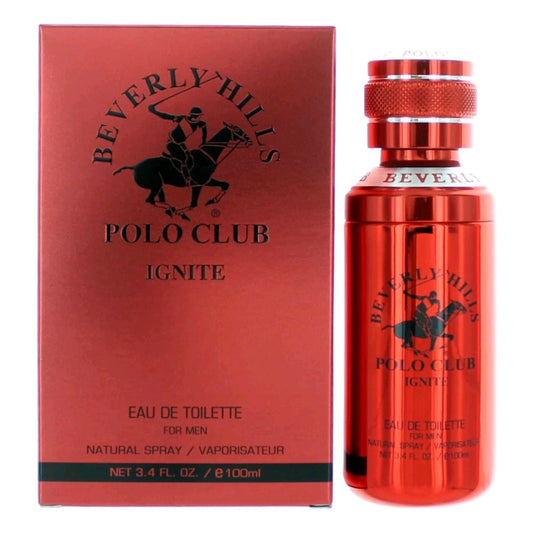 BHPC Ignite by Beverly Hills Polo Club, 3.4 oz EDT Spray for Men