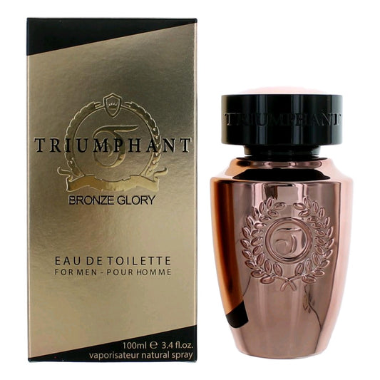 Triumphant Bronze Glory by Triumphant, 3.4 oz EDT Spray for Men