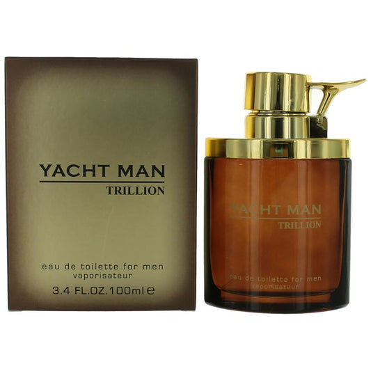 Yacht Man Trillion by Myrurgia, 3.4 oz EDT Spray for Men