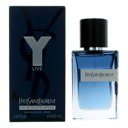 Y Live by Yves Saint Laurent, 2 oz EDT Intense Spray for Men