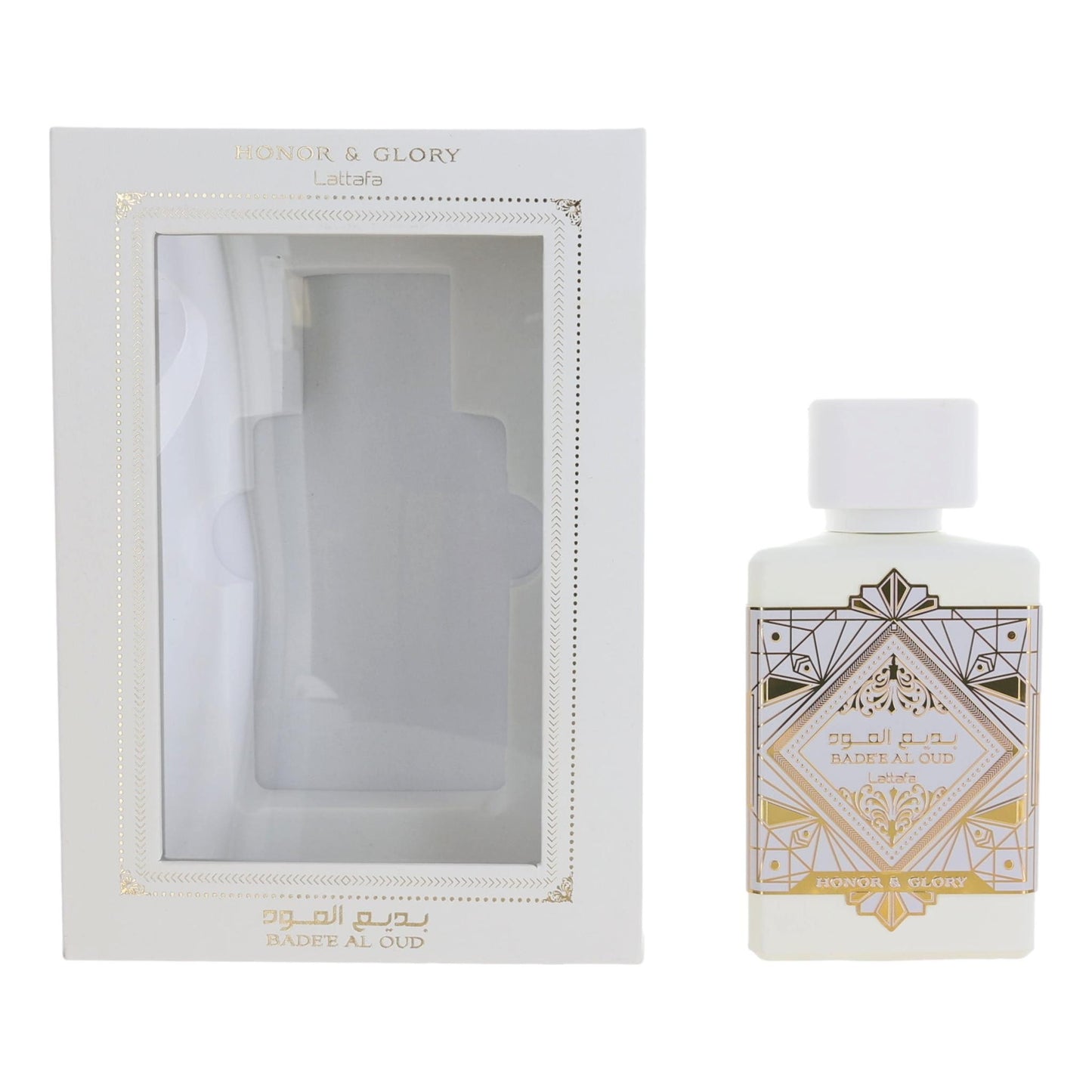 Bade'e Al Oud Honor & Glory by Lattafa, 3.4 oz EDP Spray for Unisex