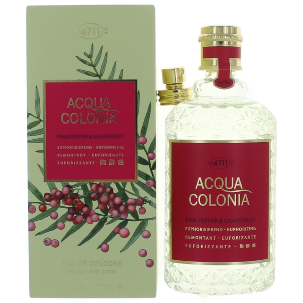 Acqua Colonia Pink Pepper and Grapefruit, 5.7oz Eau DeSplash/Spray for Unisex