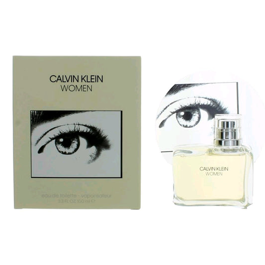 Calvin Klein Women by Calvin Klein, 3.3 oz EDT Spray for Women