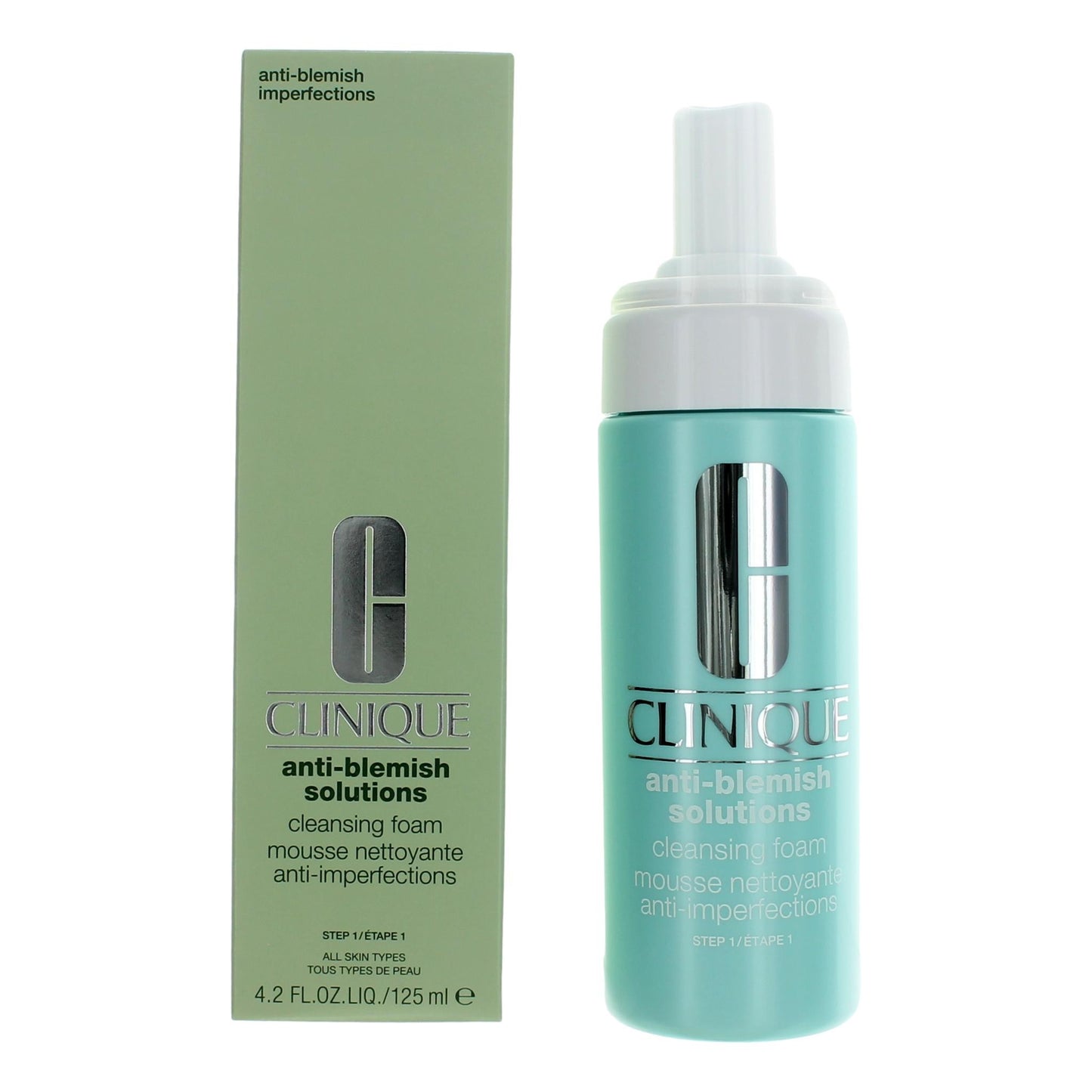 Clinique Anti-Blemish Solutions by Clinique, 4.2 oz Cleansing Foam