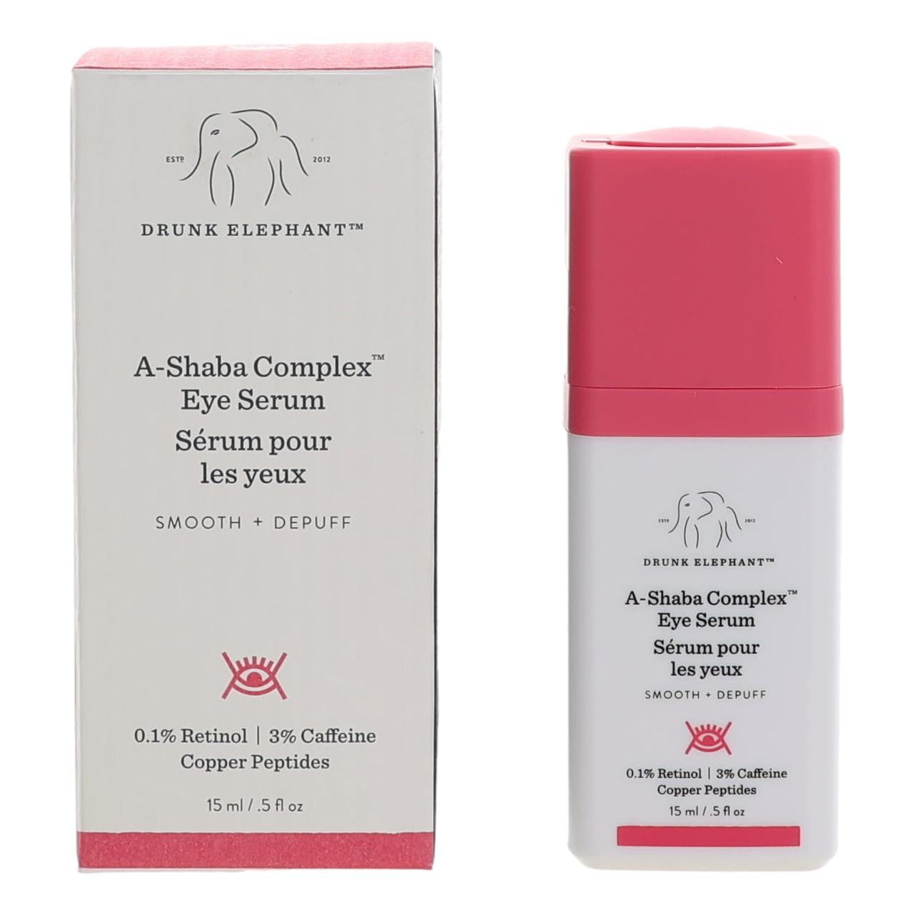 Drunk Elephant A-Shaba Complex by Drunk Elephant, .5 oz Eye Serum