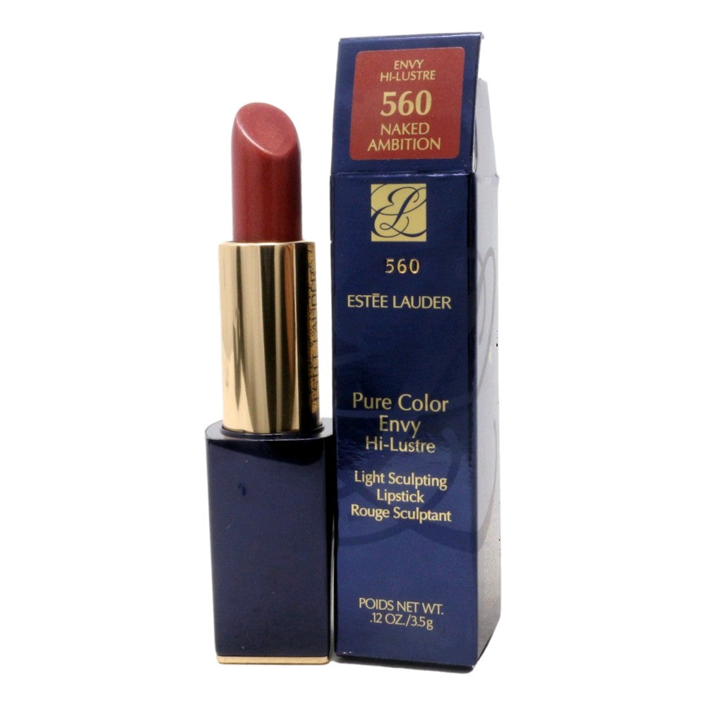 Estee Lauder .12 Pure Color Envy Hi-Lustre Light Sculpting Lipstick 560 Naked Ambition