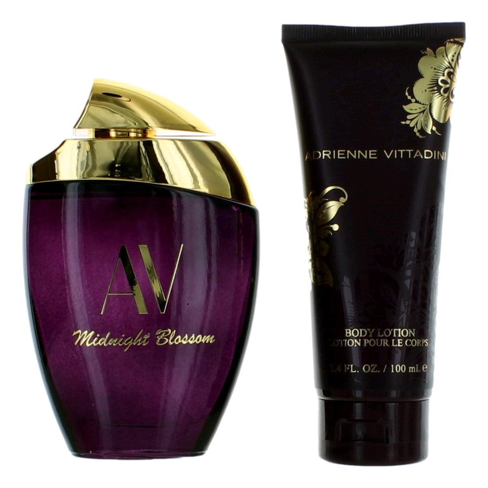 AV Midnight Blossom by Adrienne Vittadini, 2 Piece Gift Set for Women