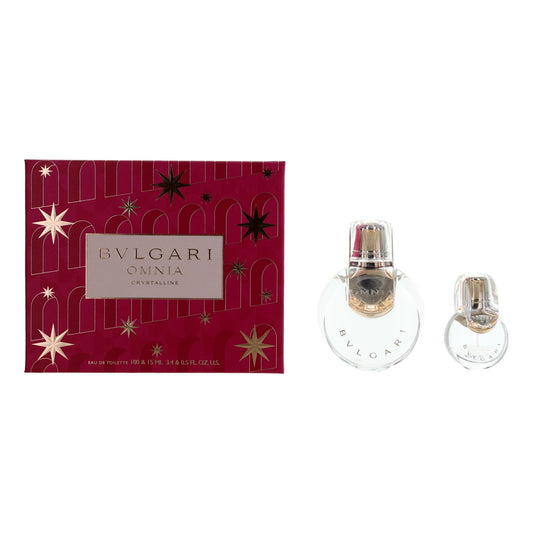 Omnia Crystalline by Bvlgari, 2 Piece Gift set for Women