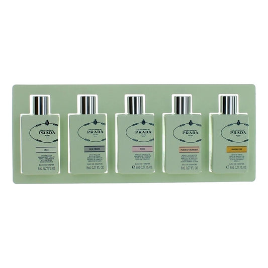 Prada Les Infusions by Prada, 5 Piece Mini Gift Set for Women