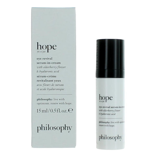 Hope In a Jar by Philosophy, .5oz Eye Revival Serum-In-Cream for Unisex