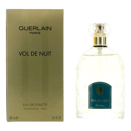 Vol De Nuit by Guerlain, 3.3 oz EDT Spray for Women