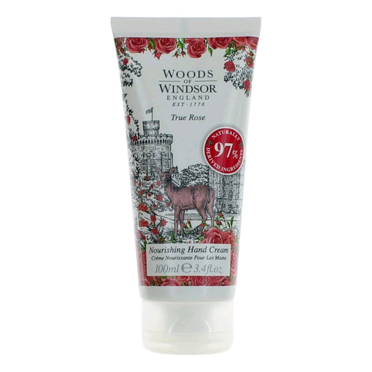 Woods Of Windsor True Rose, 3.4oz Nourishing Hand Cream women